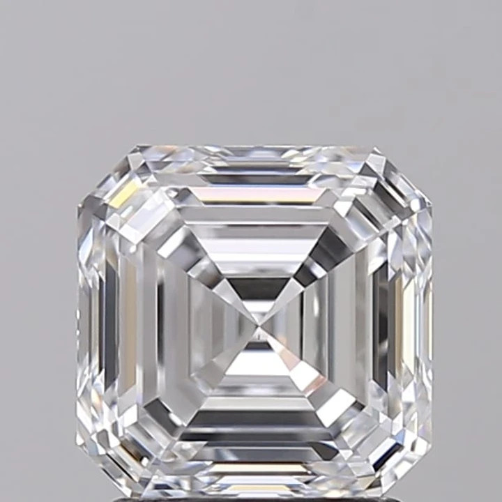 Asscher Cut 3.10 CT Lab Grown IGI Certified Loose Diamond D Color VVS2 Clarity
