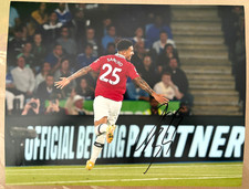 Manchester United Jadon Sancho  Autographed Signed 11x14 Photo COA #2