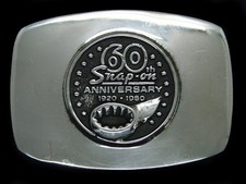 UD09130 NOS VINTAGE 1980s  SNAP-ON TOOLS  SOLID SILVERBRONZE BTS BELT BUCKLE