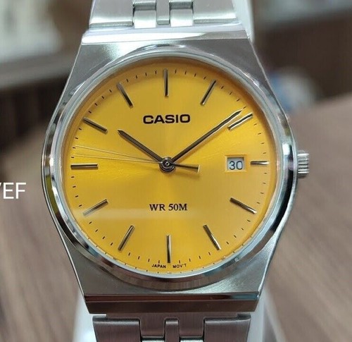 Orologio Casio stile classico quadrante rosso mtp-b145d-4a2vef