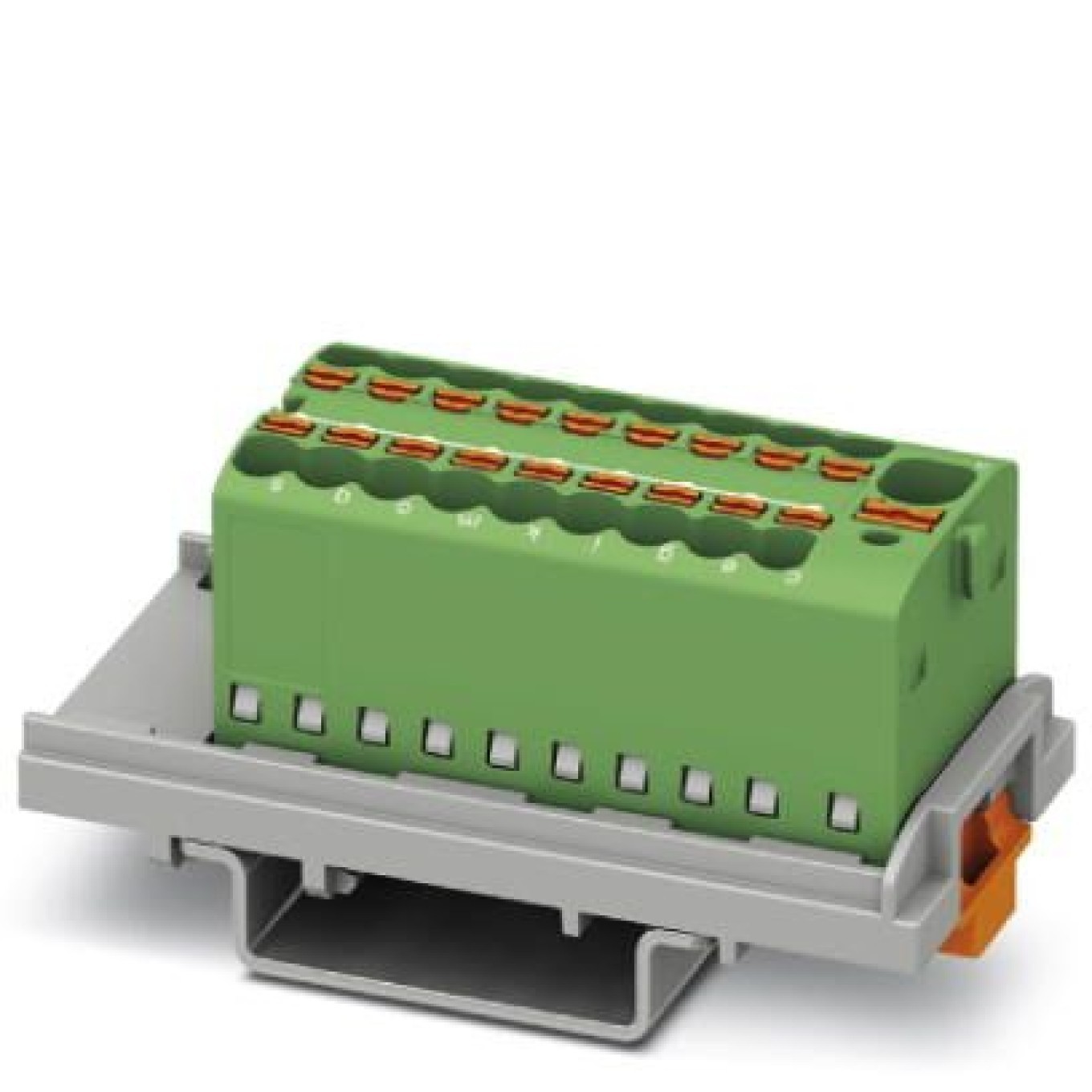 PTFIX Manifold Block 4/18x1.5-ns35 gn, Green BEA 1047458