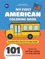 Jessica Gabrielzyk | My First American Coloring Book | Taschenbuch | Englisch