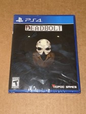 Deadbolt #302 Sony Playstation 4 PS4 Limited Run Games NEW SEALED RARE