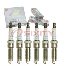 6 pc NGK 91924 ILZNAR8A7G Laser Iridium Spark Plugs for SP539 HYFS-094-YEC hf