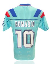 ROMARIO SIGNED FC BARCELONA 1992/95 AWAY SHIRT (ACG CERT AG17895)