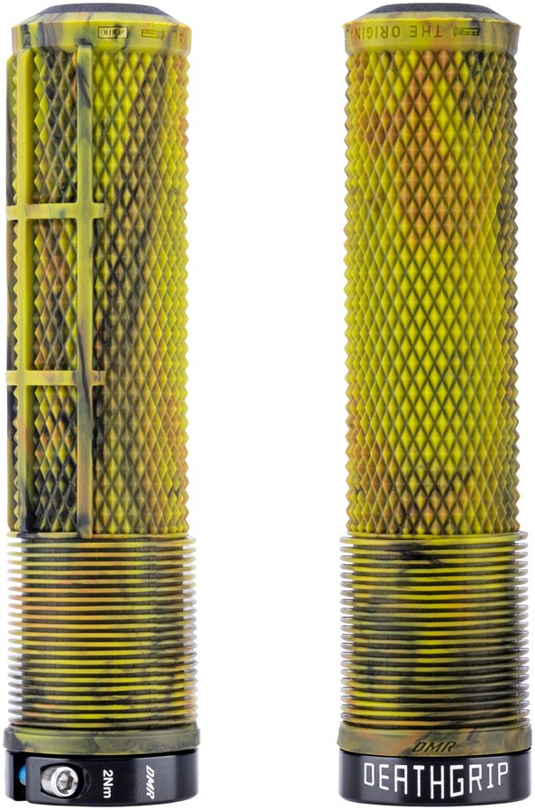 DMR DeathGrip 2 Безфланцевая фиксирующая рукоятка для горного велосипеда - Камуфляж, мягкая резина