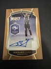 2016-17 Panini Select Historic Signature Bernard Lama France Bronze AUTO 25/49