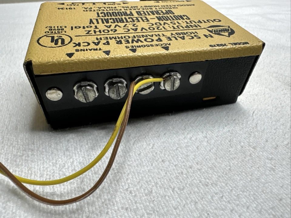Vintage AHM N Scale Power Pack Hobby Transformer - Image 3 of 4