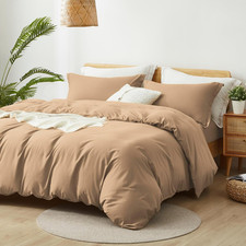 King Size Duvet Cover - 3 Piece Bedding Set 1 Duvet Cover 2 Pillow Shams Sof