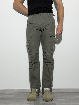 Carhartt WIP Aviation Pants Cargo Hose Jeans Khaki W30L32 Gr L