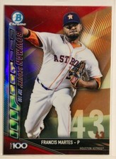 2017 Bowman Chrome Bowman Scouts Top 100 Red Francis Martes /5
