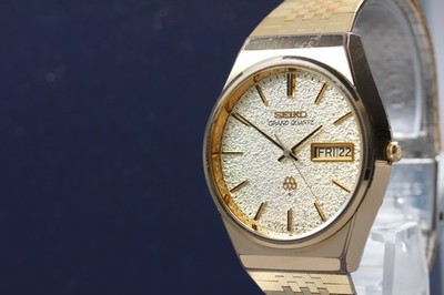 N Mint in Box] Vintage SEIKO Grand Twin Quartz 9943-8020 Men's