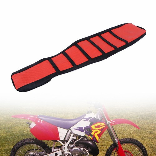 Gripper Soft Seat Cover Red Motorcycle Motor Fit For Honda CR250 1994-1996 - Picture 3 of 15