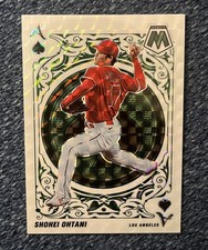 2022 Panini Mosaic Green Prizm- Aces Shohei Ohtani  SP