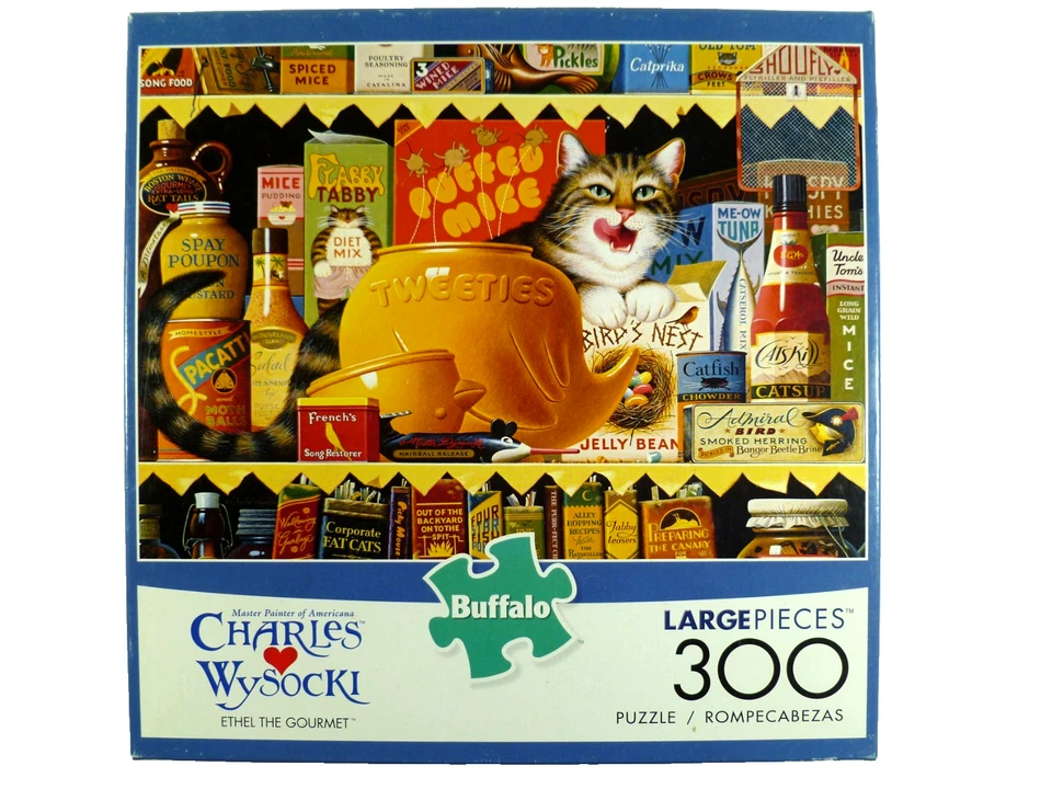 Rompecabezas Buffalo Charles Wysocki 300 piezas grandes lote de 8 náuticos completos Foto 4 de 4