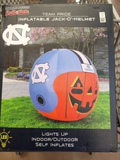 North Carolina Tar Heels Inflatable Jack-O'-Helmet Halloween Yard Decoration