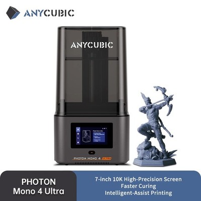 ANYCUBIC Photon Mono 4 Ultra AE   10K Ultra-Detail Resin Printing Power  ️ 