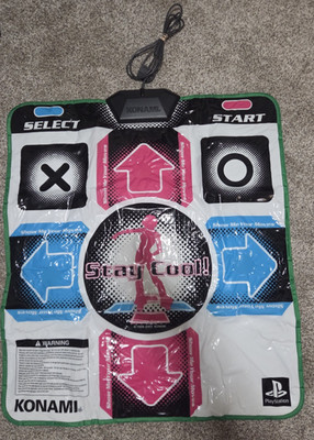 Konami Sony PlayStation 1/2 Dance Dance Revolution Game Pad Dance Mat DDR RU041