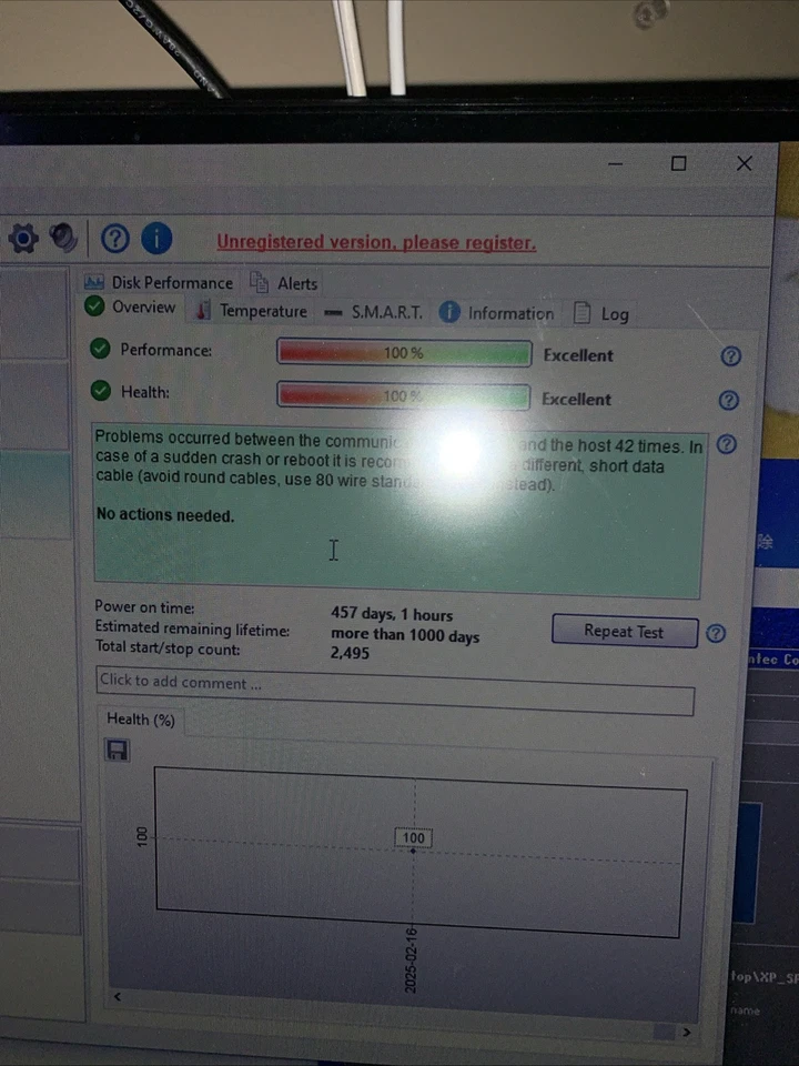3.5 QUANTUM FIREBALLlct20 20GB IDE  w/ WinXP SP3 installed (1000+ days lifetime) - Image 2 of 4