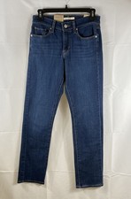 Levi's Women's Classic Straight Hypersoft Blue Jeans Mid Rise NWT Sz 26x30