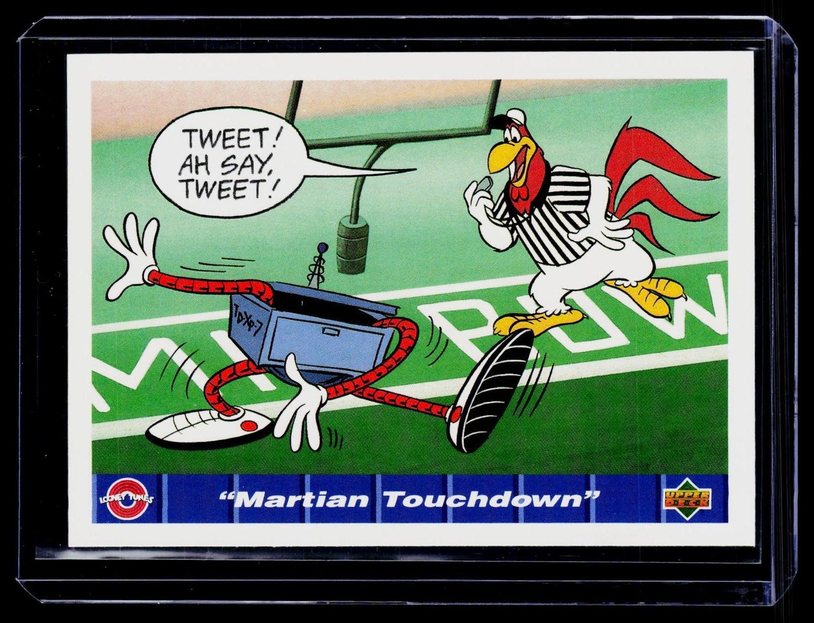 1992 Upper Deck Comic Ball IV #168 Martian Touchdown BS111