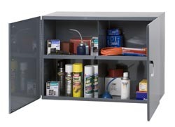 Durham 338-95, 12'' Deep Utility Cabinet with 4 Sections, 33.75'' x 12'' x 23.86''