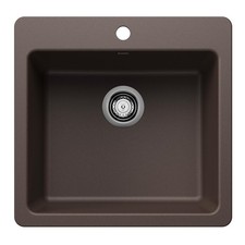 Blanco 443231 Liven SILGRANIT 21" Single Bowl Sink - Slight Wear