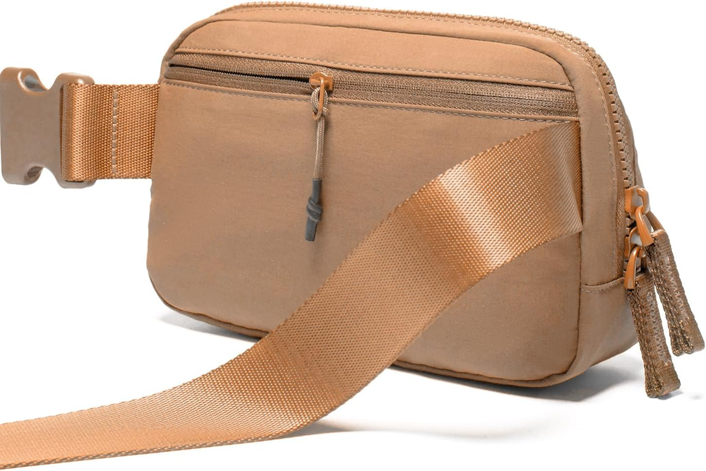 Belt Bag for Women Two-Way Zipper Cross Body Fanny Pack Fashion Waist Packs Ever