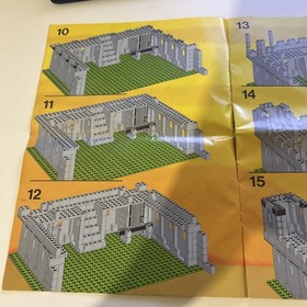 6080 Legoland Castle Instruction Booklet Only