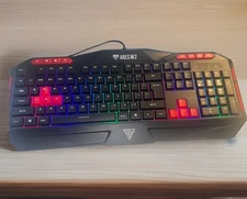 iBuyPower IBP Ares M2 Gaming Keyboard RGB Lighting- Spill Resistant - Tested