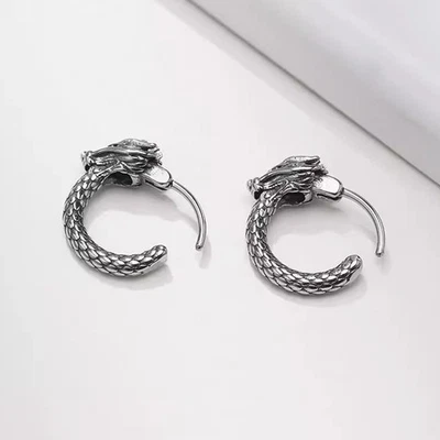 Boucle Oreille Dragon Accessoires D'oreille Boucles D'oreilles De - Photo 1/4