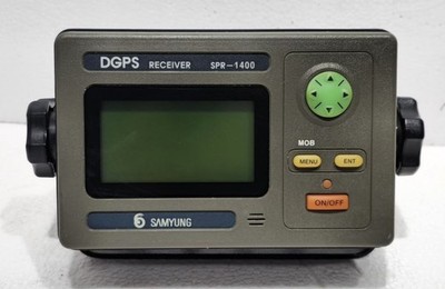 SAMYUNG DGPS EMPFÄNGER SPR-1400 UND SAN-60 GPS ANTENNE MIT 15M KABEL OHNE STE...