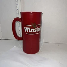 VINTAGE WINSTON CIGARETTES JUMBO RED TRAVEL MUG  Super Liter