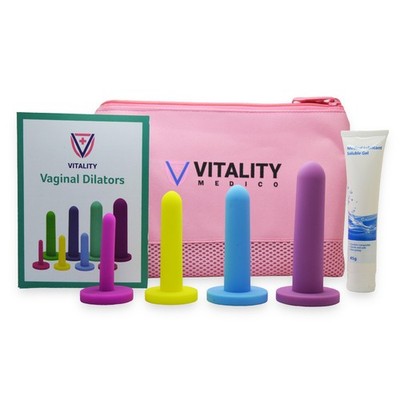 Silikon Vaginal Dilator Set (Größen 1-4) - Medizinische Qualität für Vaginismus