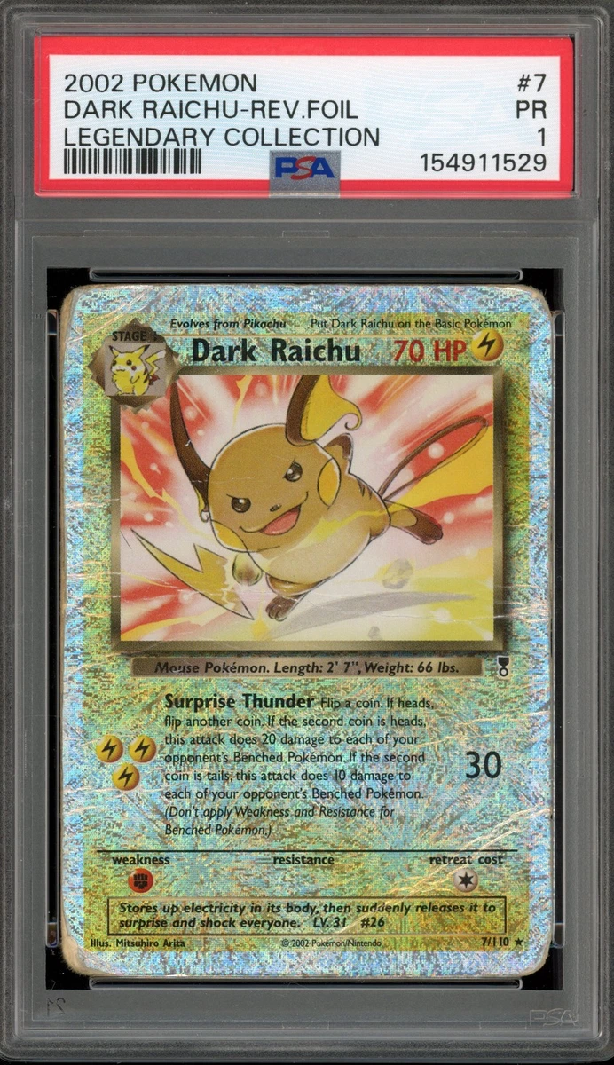 Pokémon PSA Individual Legendary Collection Trading Cards for sale