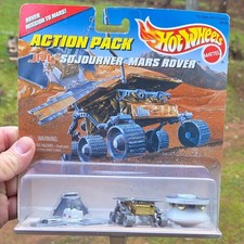 Hot Wheels Action Pack JPL Sojourner Mars Rover Diecast Multicolor 16145 1997
