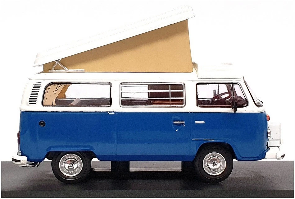 Ixo масштаб 1/43 CLC502NSP.22 - 1978 VW транспортер T2 Westfalia - синий/белый - Изображение 3 из 4