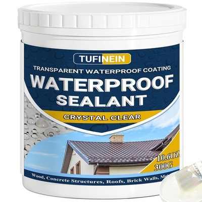 Transparent Waterproof Coating, TUFINEIN 10.6oz Invisible Waterproof Agent Indoo