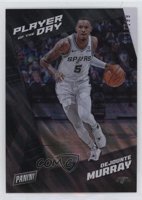 2021-22 Panini Player of the Day Moon Lava 181/199 Dejounte Murray #45 0sn6