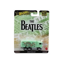 The Beatles Model Truck Hi-way Hauler Green 1 64 2 1316in Hot Wheels Hvj45