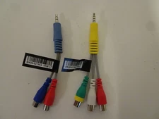 OEM Genuine Samsung AV Adapter Cable Set BN39-02190A BN39-02189A - NEW