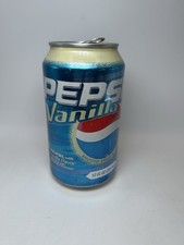 Vintage Pepsi Vanilla 12oz Can Empty - 2004
