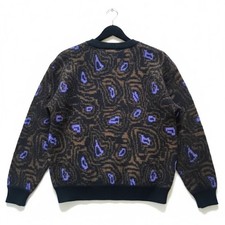 VINTAGE Mens Saturdays Brown and Purple Patte...