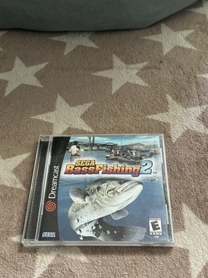 SEGA Bass Fishing 2 für Dreamcast (NTSC-US) im Originalverpackung mit Anleitung.