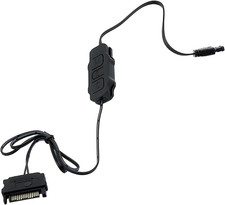 5V 3Pin ARGB Fan Controller SATA Power RGB PC Fan Hub Splitter Kit
