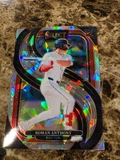 ROMAN ANTHONY 2025 Panini Select Premier Level Cracked Ice #192 Rookie Red Sox