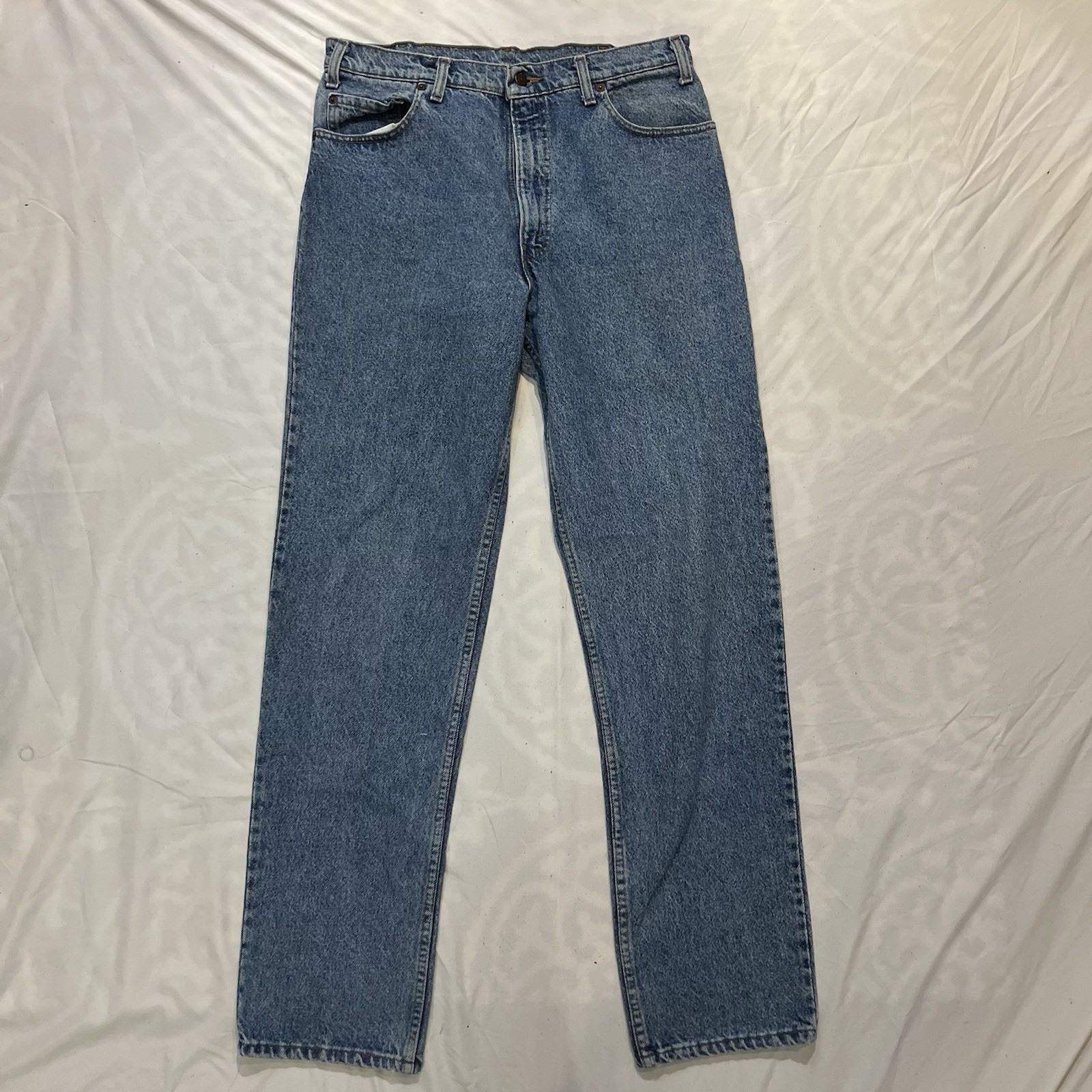 Vintage 90’s Levi’s 540 36x34 Blue Denim Straight Jeans Medium Wash  thumbnail 6
