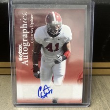 2012 Fleer Retro - 1999 Autographics Courtney Upshaw #99AU-CU (AU, RC)