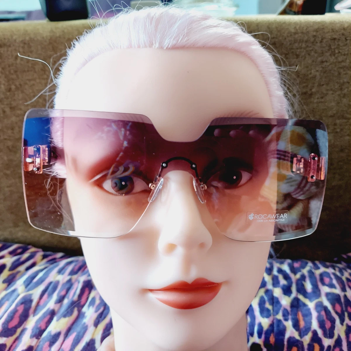 Rocawear Rose Gold Square Sunglasses Brand New with Tags Rocawear Women main image 2