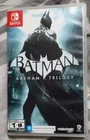 Batman: Arkham Trilogy Nintendo Switch Video Game CIB WORKS GREAT